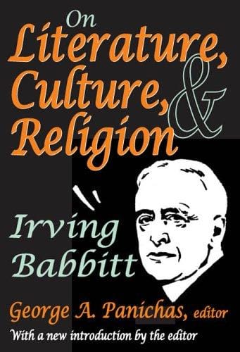 On Literature, Culture, and Religion