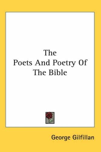 The Poets and Poetry of the Bible