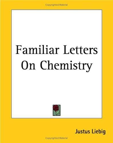 Familiar Letters On Chemistry