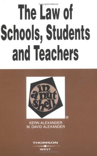 The law of schools, students, and teachers in a nutshell