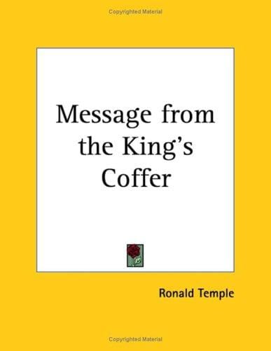 Message from the King's Coffer