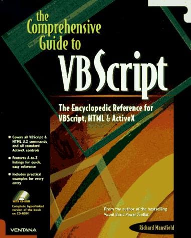 comprehensive guide to VBScript: the encyclopedic reference for VBScript, HTML & ActiveX