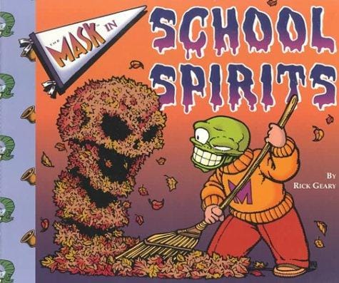The mask in school spirits