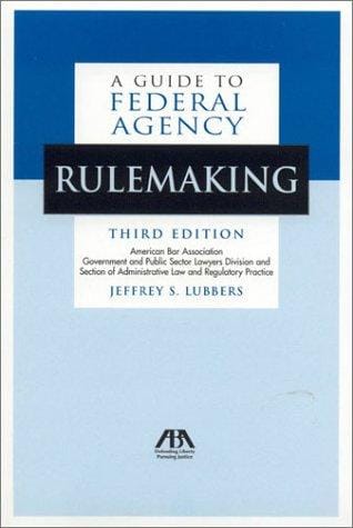 A guide to federal agency rulemaking