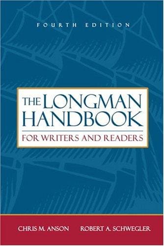 Longman Handbook for Writers and Readers, The (4th Edition)