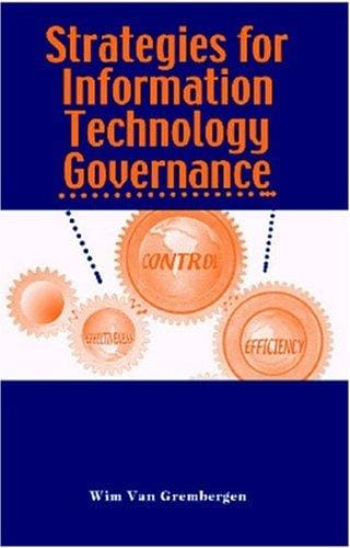 Strategies for Information Technology Governance