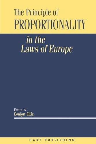The principle of proportionality in the laws of Europe