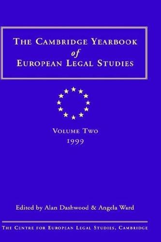 The Cambridge Yearbook of European Legal Studies