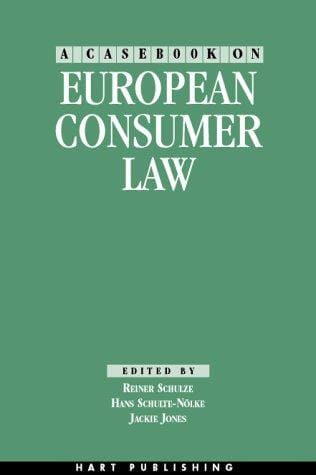 A Casebook on European Consumer Law