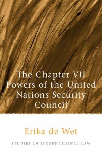 The chapter VII powers of the United Nations Security Council