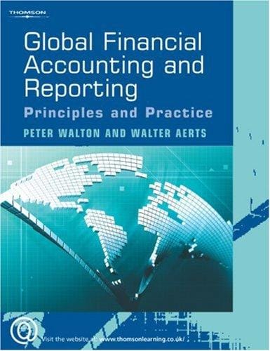 Global Financial Accounting And Reporting: Principles And Analysis