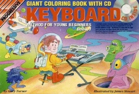Keyboard Method for Young Beginners: Book 1 (Young Beginner Giant Coloring Books)