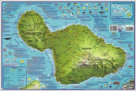 Franko's Dive Map of Maui, the Valley Isle