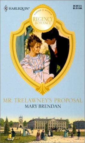 Mr. Trelawney'S Proposal (Readers Choice)