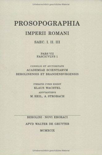 Prosopographia Imperii Romani