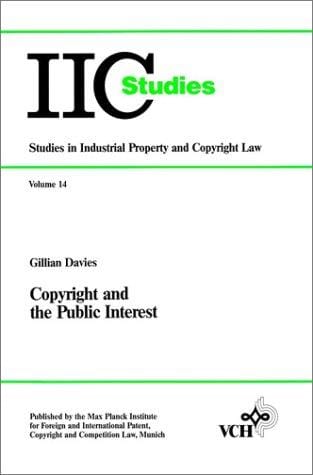 Copyright and the public interest