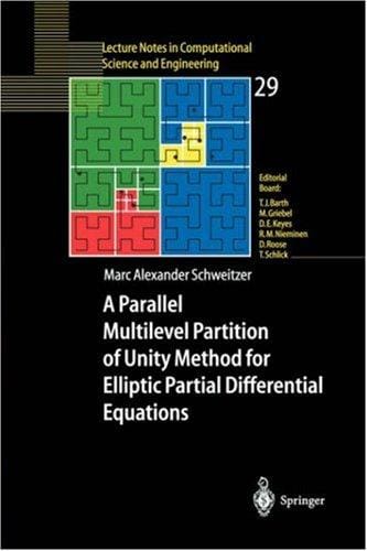 A Parallel Multilevel Partition of Unity Method for Elliptic Partial Differential Equations