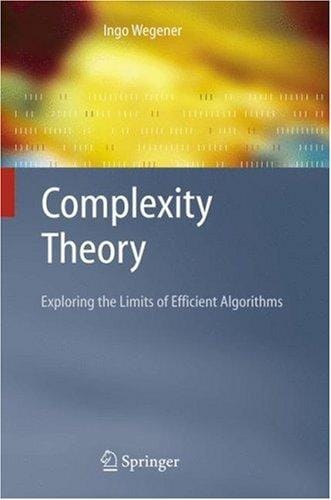 Complexity theory: exploring the limits of efficient algorithms