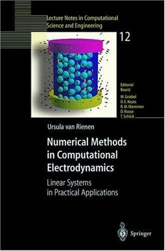 Numerical Methods in Computational Electrodynamics