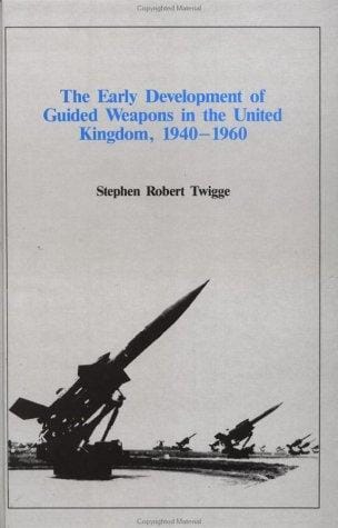 Early Development of Guided Weapons in the UK 1940-1960