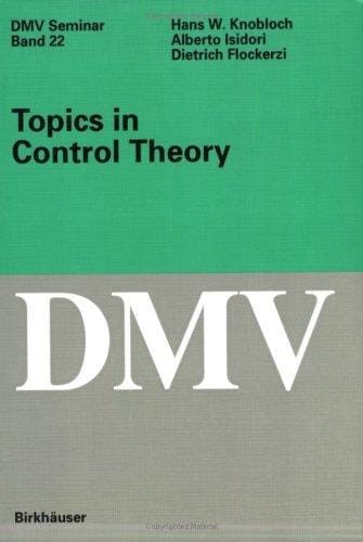 Topics in control theory