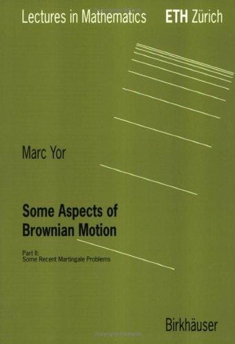Some Aspects of Brownian Motion: Part II: Some Recent Martingale Problems (Lectures in Mathematics. ETH Zürich)