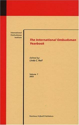 The International Ombudsman Yearbook, 2003 (The International Ombudsman Yearbook) (The International Ombudsman Yearbook)