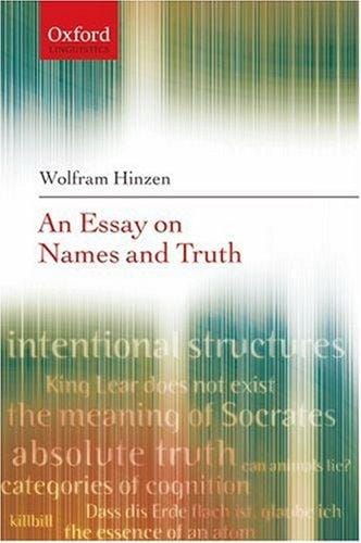 An Essay on Names and Truths