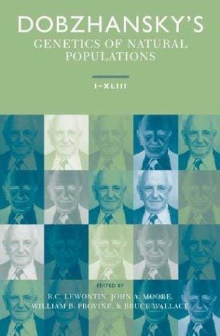 Dobzhansky's genetics of natural populations I-XLIII