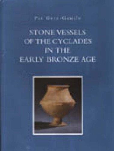 Stone vessels of the Cyclades in the early Bronze Age