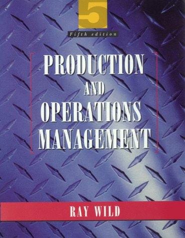 Production and operations management: text and cases