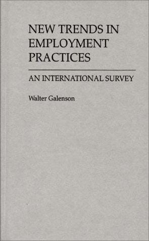 New trends in employment practices: an international survey