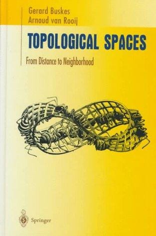 Topological spaces: from distance to neighborhood