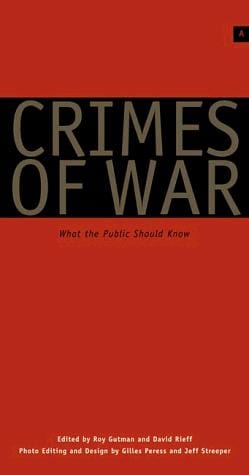 Crimes of war: what the public should know