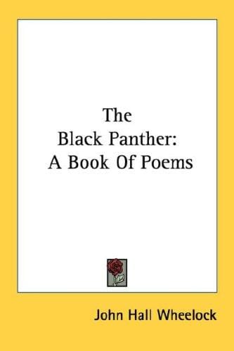 The Black Panther: A Book Of Poems