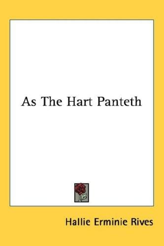 As The Hart Panteth