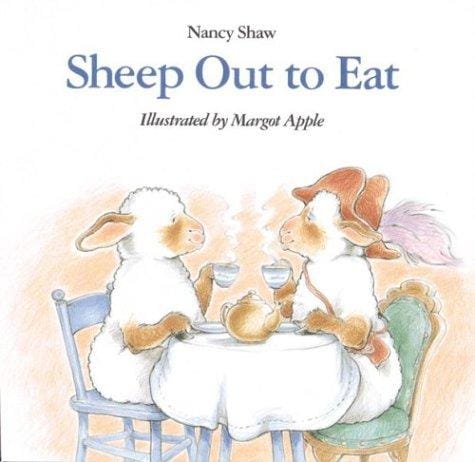 Sheep out to eat