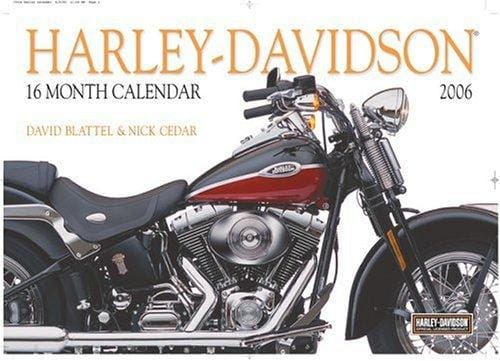 Harley-Davidson® 16 Month 2006 Calendar (16 Month Calendar)