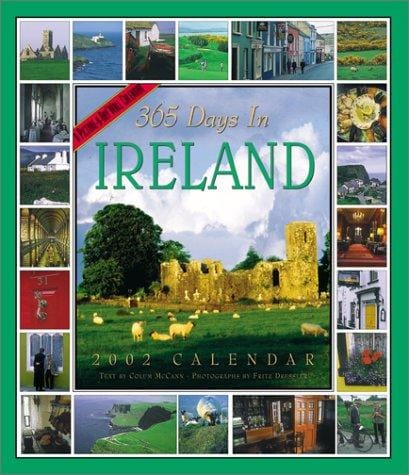 365 Days in Ireland Calendar 2002