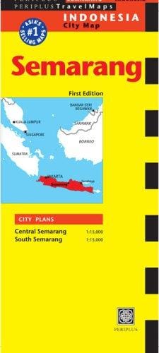 Semarang Travel Map (Indonesia Regional Maps)