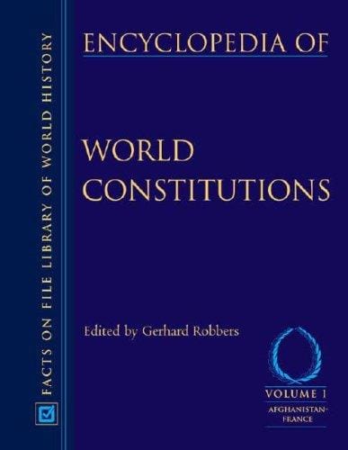Encyclopedia of world constitutions