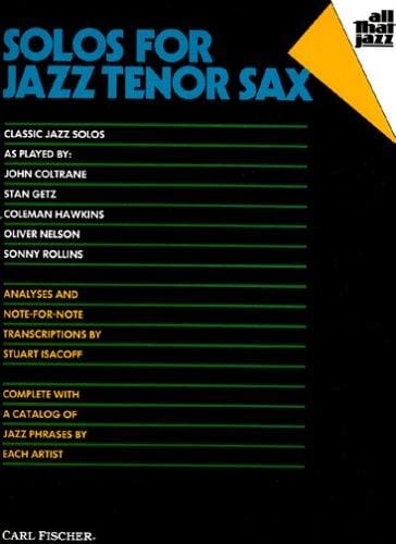 Solos for Jazz Tenor Sax (All That Jazz)