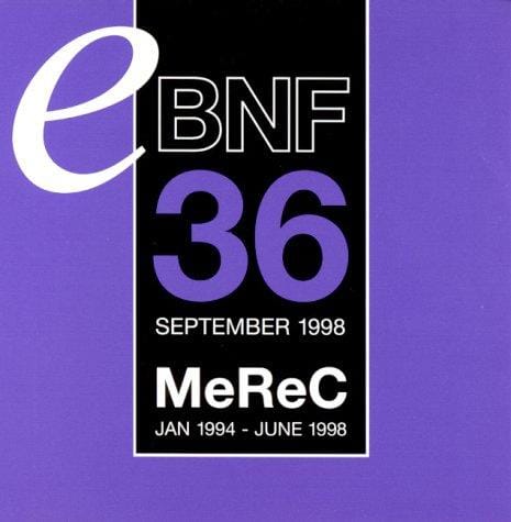eBNF 39: British National Formulary (CD-ROM)