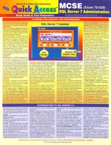 Quick Access Mcse Sql Server Admninstr (Quick Access)