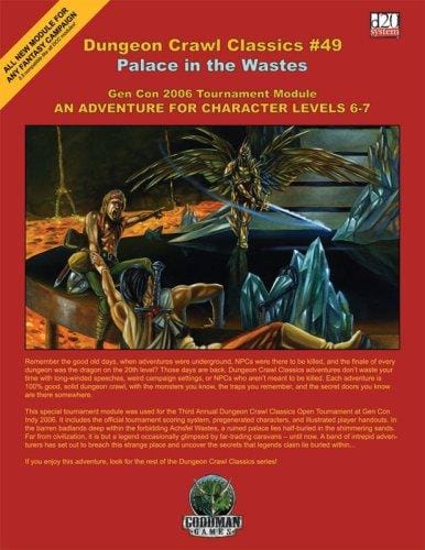 Palace in the Wastes: An Adventure for Character Levels 6-7.