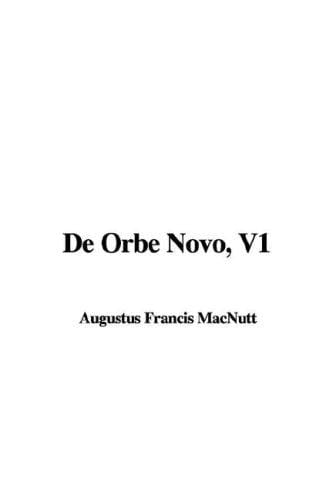 De Orbe Novo