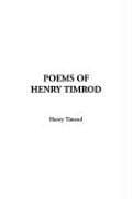 Poems Of Henry Timrod