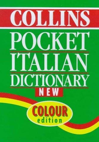 Collins Pocket Italian Dictionary British Edition
