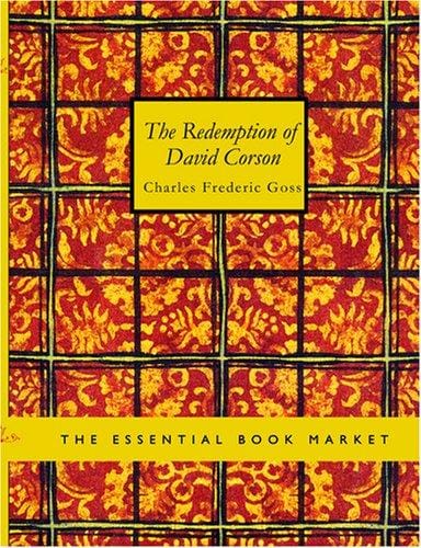 The Redemption of David Corson (Large Print Edition)
