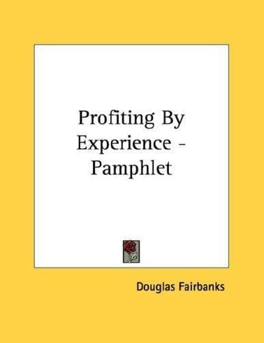 Profiting By Experience - Pamphlet